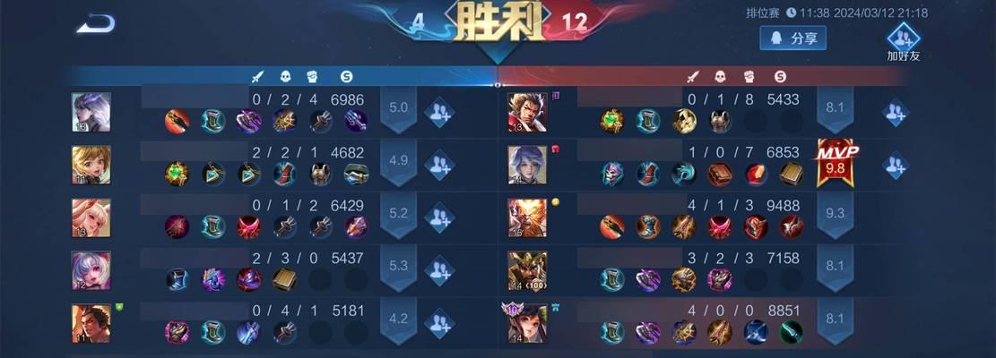 孙膑符文与出装攻略（掌握孙膑，制霸战场！）