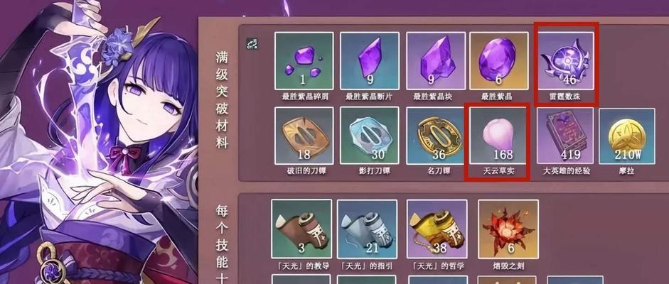 揭秘原神雷电将军的技能奥秘（深度解析原神雷电将军的技能特点和应对策略）