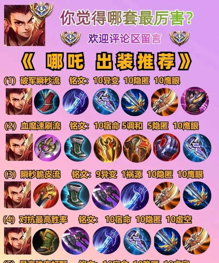 天才打野出装攻略大全（成为天才打野选手的必备指南）